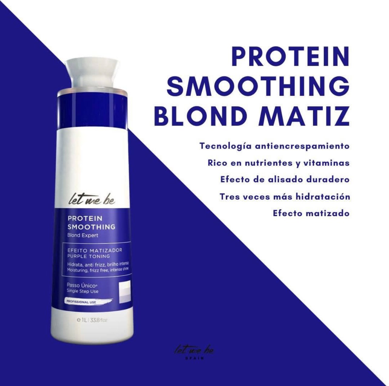 prothein smoothing blond matiz let me be